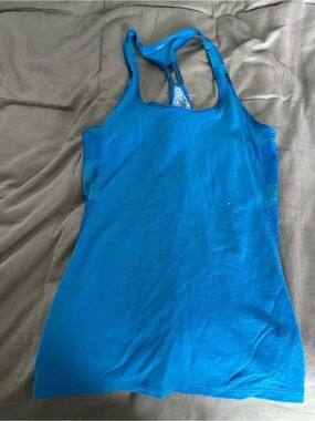 Under Armour Blue Racerback Tank Top